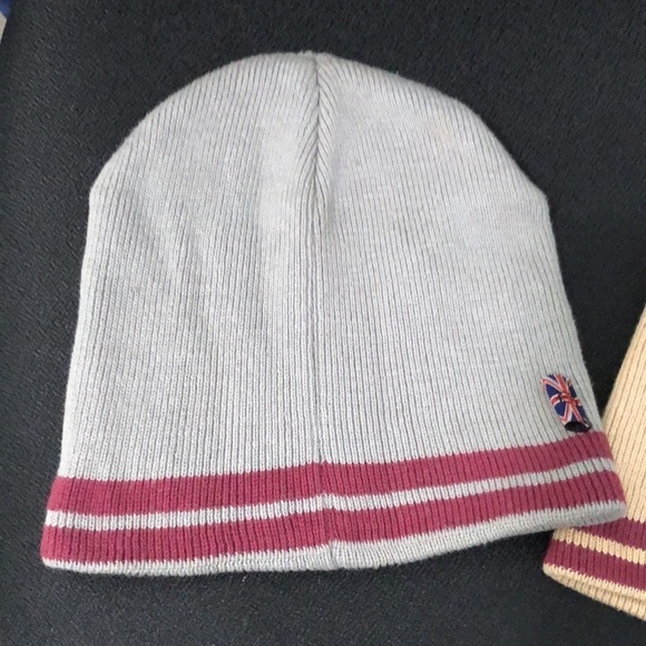 Bundle of English Laundry Cotton Beanies - Picture 2 of 8